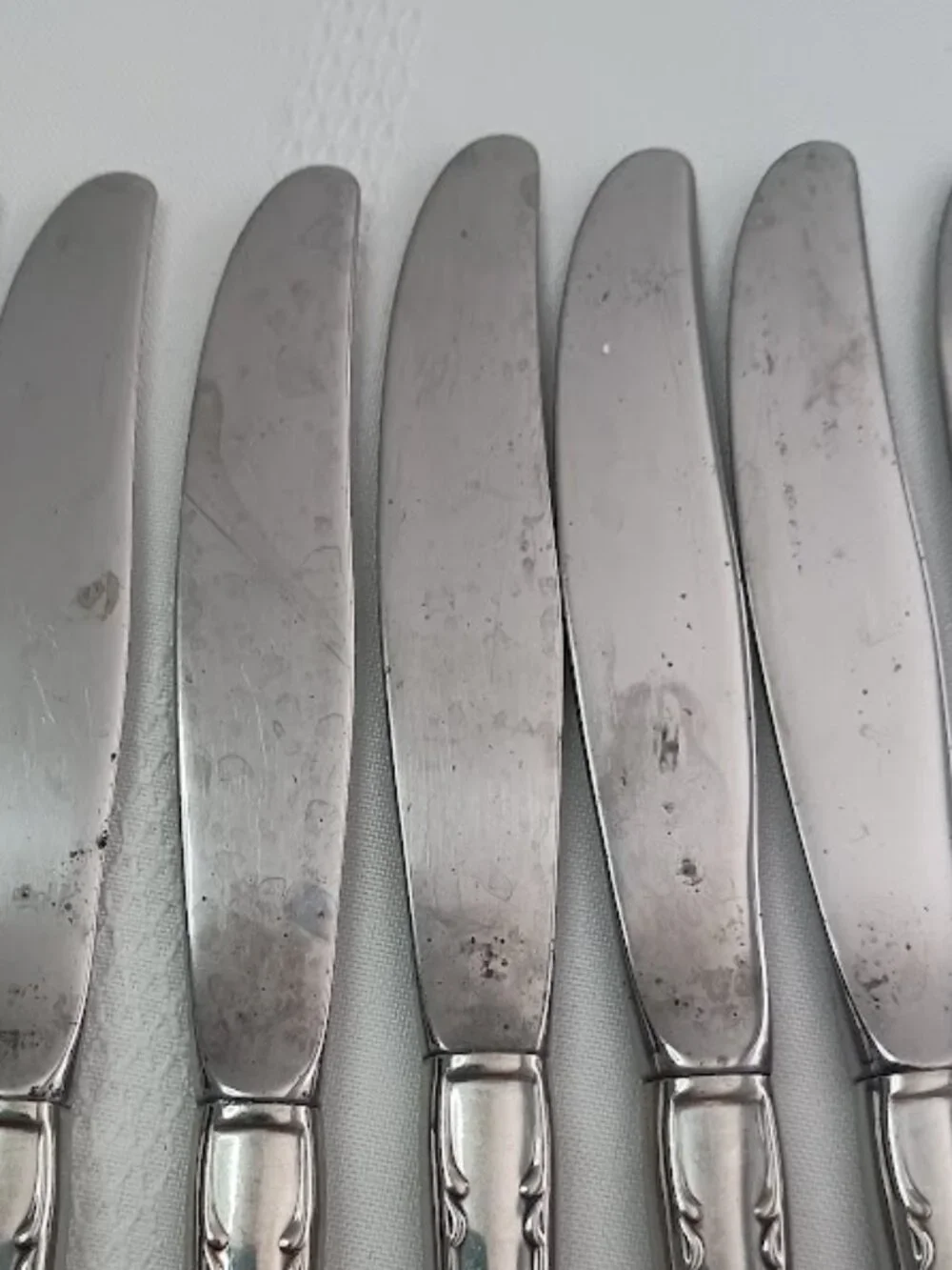 Oneida Arbor Rose set of 10 Dinner Knives Stainless Flatware